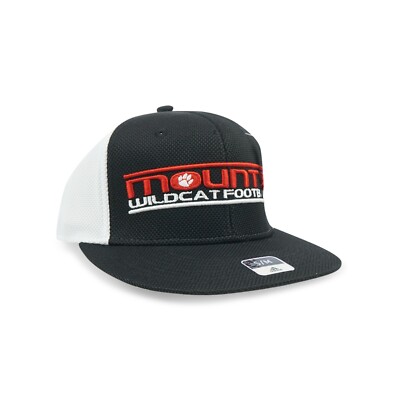 Mount Si Wildcats High School Adidas (Black) Climalite Superflex Fitted Hat