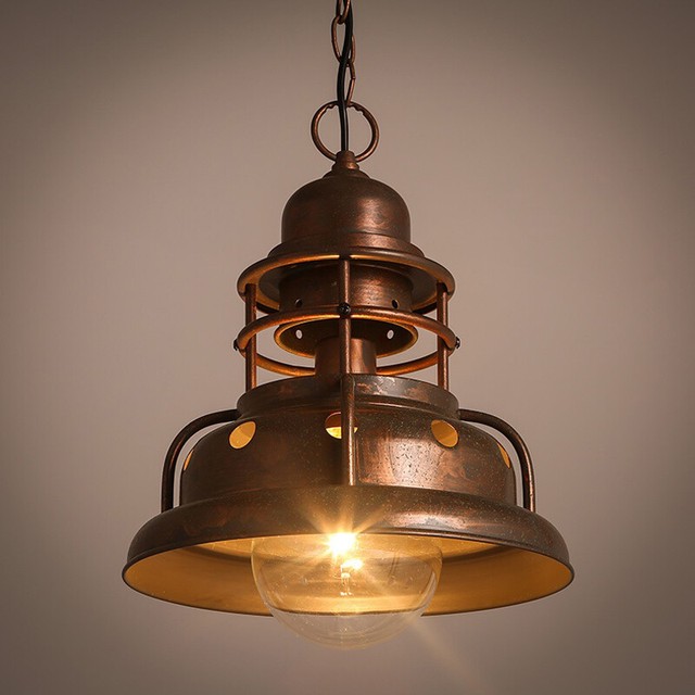 Barn Pulley Light Rustic Antique Retro Metal Industrial Lights