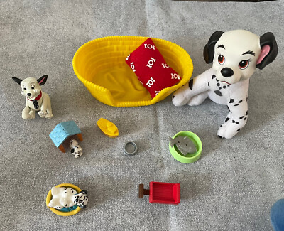 super Süßes 101 Dalmatiner Bett Hund Dog Set 90s I Love