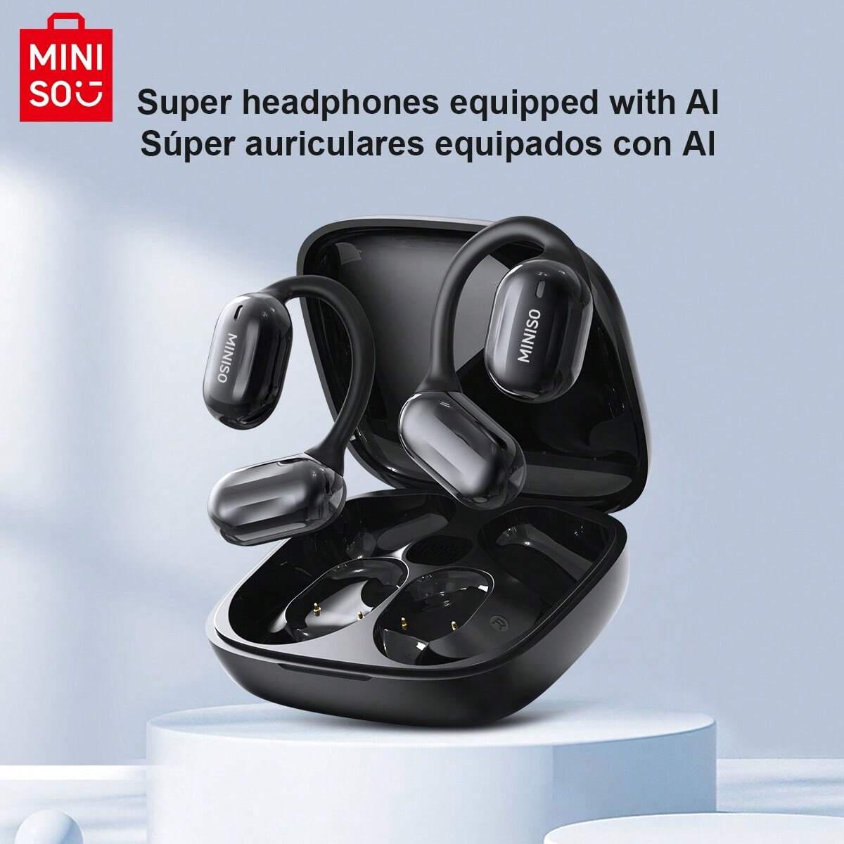 XYGC Miniso MINISO AI Translation True Wireless OWS Headphones MS162