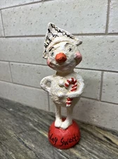 Debra Schoch Holiday Sweets Candy Figurine Christmas Folk Art Paper Mache