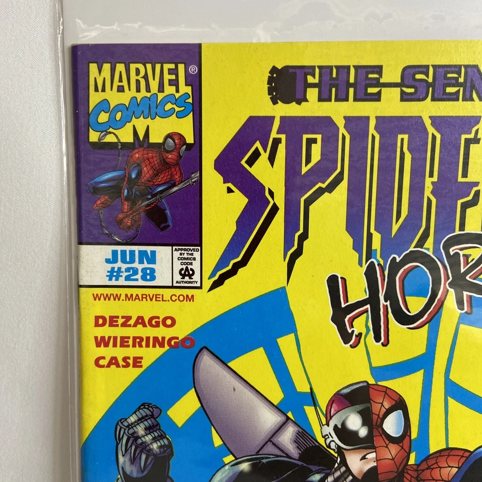 SENSATIONAL SPIDER-MAN #28 IDENTITY CRISIS! HORNET MIKE WIERINGO - Image 2 of 4