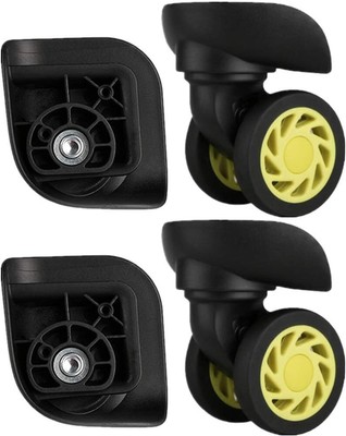 (DL-W208#) Mute Connected Spinner Wheels for Replacement Luggage Wheels