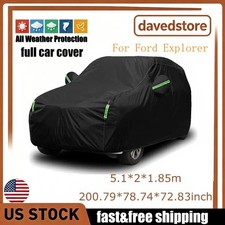 For Ford Explorer Full Car Cover Waterproof All Weather Protection Outdoor
