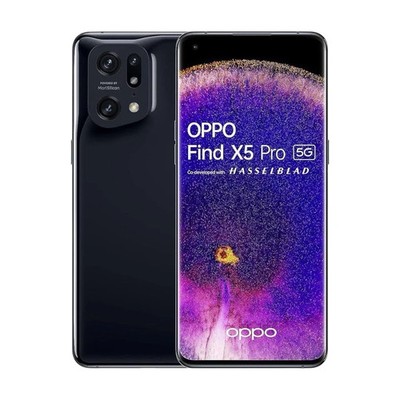 OPPO Find X5 Pro 256GB 12GB Glaze Black (Ohne Simlock) (Dual-SIM) - GUT -