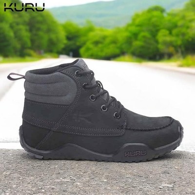 kotora_173③ KURU Quest Women's Hiking Boot Jet Black Basalt Fig Purple