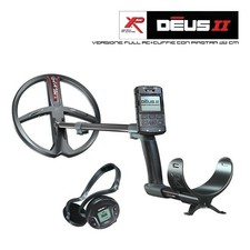 METAL DETECTOR WIRELESS DEUS II RC WS6 FULL XP CUFFIE TELECOMANDO PIASTRA FMF 11