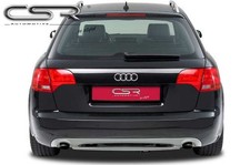 Heck Ansatz Einsatz Spoiler Tuning Diffusor für Audi A4 B7 HA033