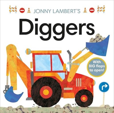 Jonny Lambert's Diggers by Jonny Lambert (English) Board Book Book