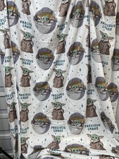 Star Wars Mandalorian Grogu/ Baby Yoda Twin Size Flat Sheet 100 cotton