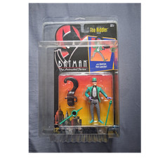 Kenner The Riddler Action Figure Batman Animated Series Boxed w  Launcher & Cane