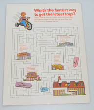 1983 Toys R Us Toy Store Geoffrey Vintage Magazine Ad Print Poster Promo 1980s