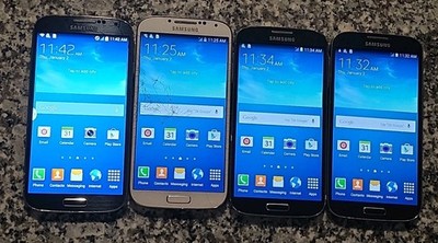 Samsung Galaxy Lot: Cracked Glass, Working, Samsung Galaxy S4, Android, Verizon