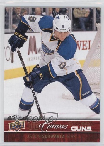 2012-13 Upper Deck UD Canvas Young Guns Jaden Schwartz #C116 t3w - Picture 1 of 3