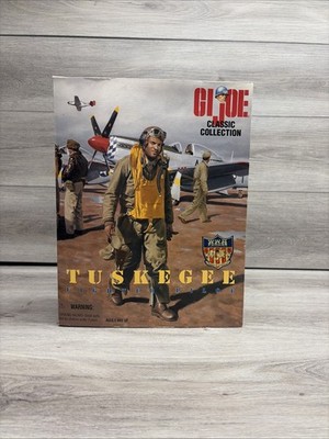 GI Joe Tuskegee Fighter Pilot 12'' Figure Classic Collection Limited Edition 1996