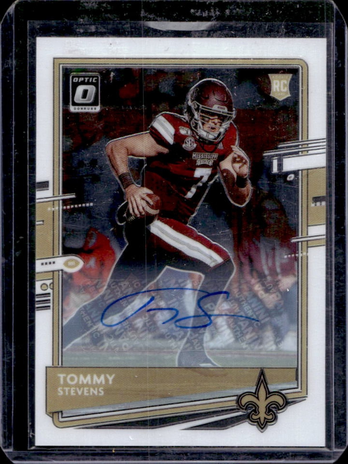Tommy Stevens Panini Donruss Optic #149 Autograph