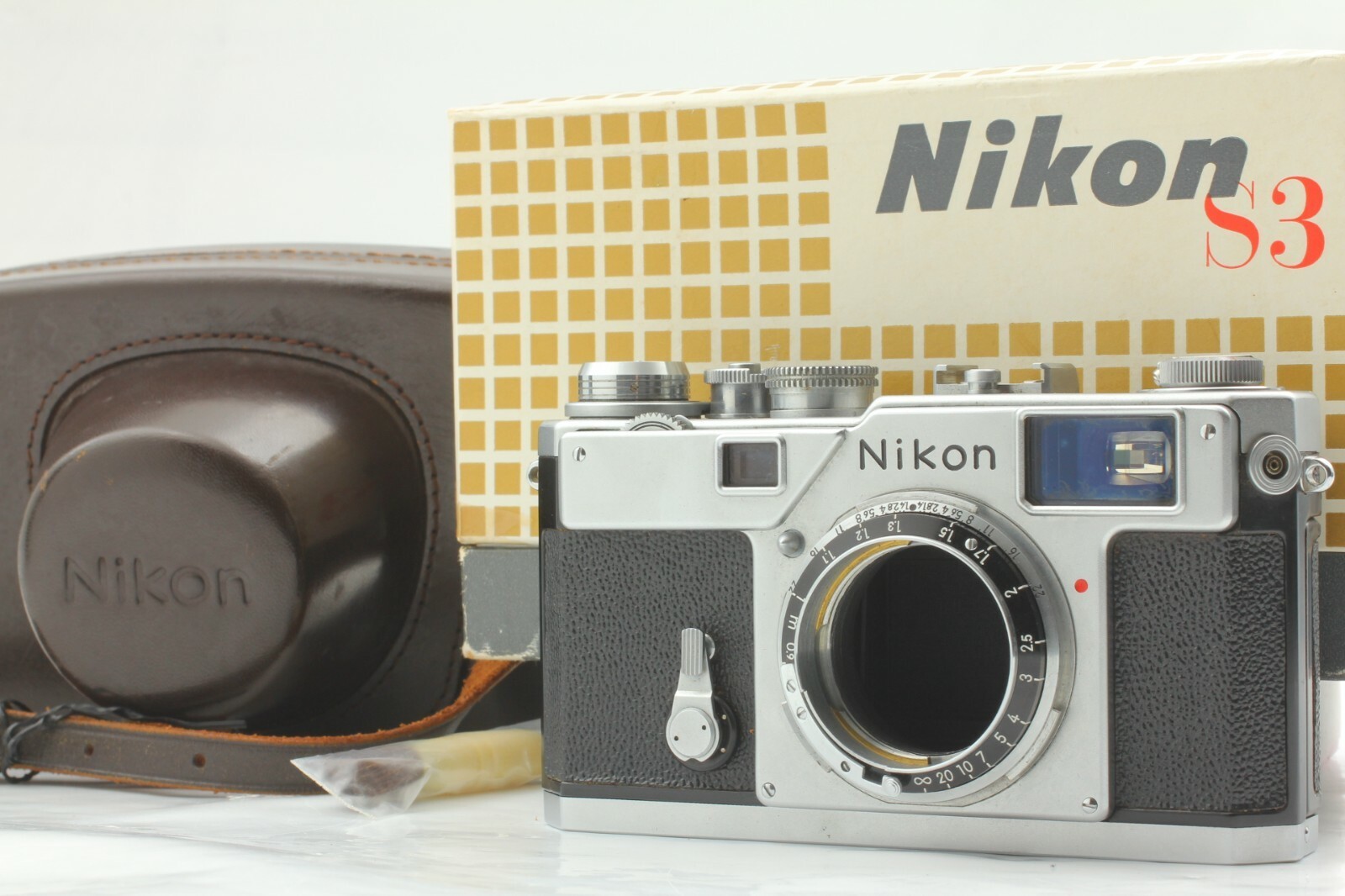 【 N MINT in BOX 】 Nikon S3 Rangefinder 35mm Film Camera Body Only from...