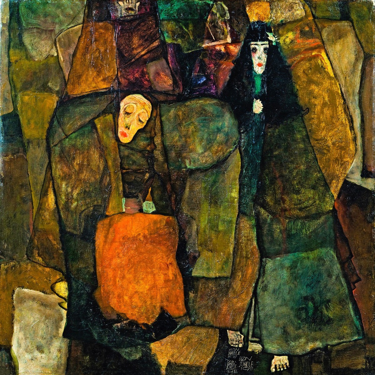 Egon Schiele: Procession 22x30 Archival Quality Fine Art Print | eBay