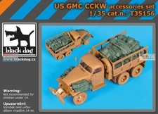 BLDT35156T 1:35 Black Dog US GMC CCKW Accessories Set (HBS kit)