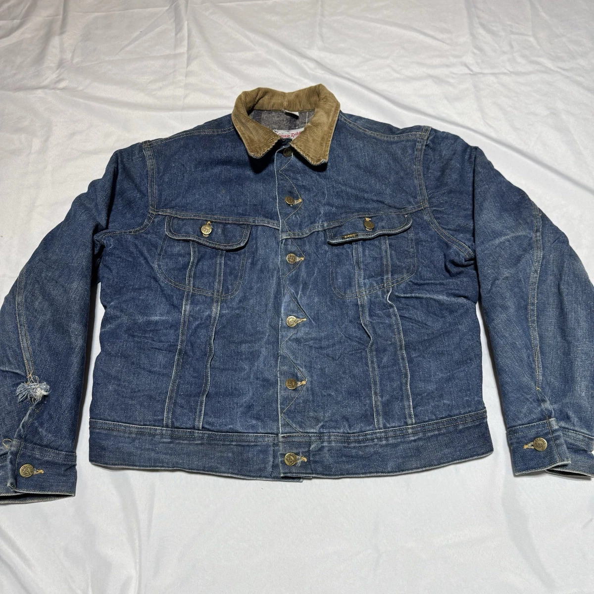 lee storm rider jean jacket products for sale | eBay