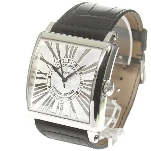 Franck Muller Master Square 6000KSCDTR 43mm SS Silver Dial Dat...