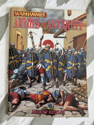 Warhammer Armies of Antiquity Ancient Battles Supplement 1999 Games Workshop Sof