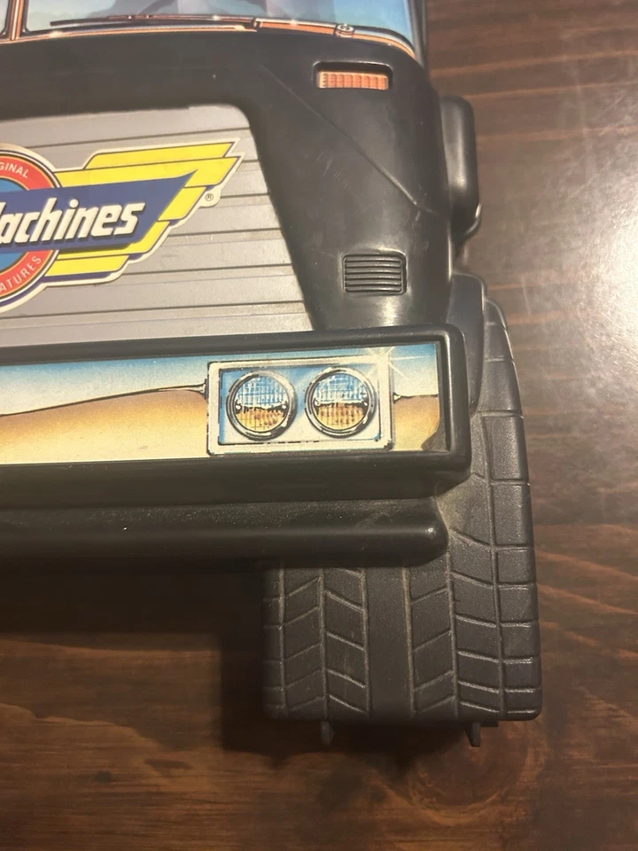 Micro Machines Black Semi Truck Storage Carrying Case with 20+ Micro Machines - Image 2 of 4