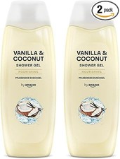 By Amazon Vanilla & Coconut Shower Gel, 2 x 500ml 4.10 per litre