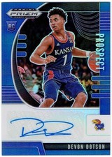 2020-21 Panini Prizm Draft Picks Prospect Auto Blue DEVON DOTSON #PA-DD #106/149