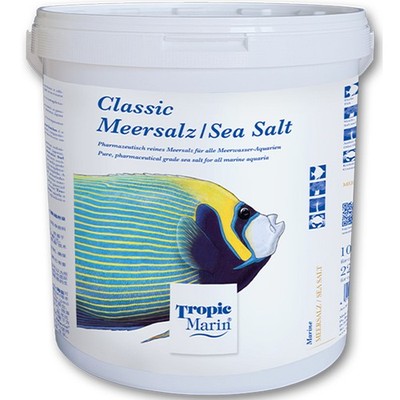 Tropic Marin CLASSIC Meersalz Meerwasser Korallen Riff Salz Aquarium 10 kg Eimer
