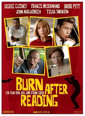 Burn After Reading 2008 5 Filmposter Kunstdruck groß Satin Premium Qualität Vin