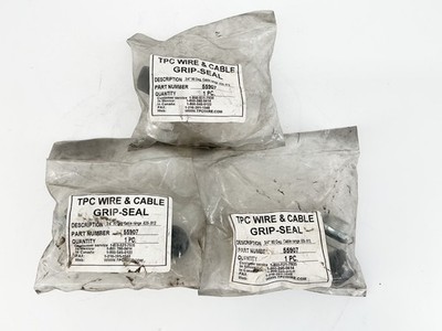 New Lot of 3 TPC 55907 3/4'' 90Deg Cable Range 625.812