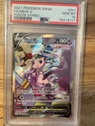 Pokemon 2021 Fusion Strike Mew V 251/264 PSA 10 Full Art Holo English