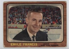1966-67 Topps Emile Francis #21 7uo