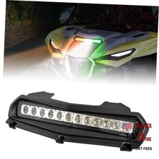 Hood Scoop Light for Yamaha RMAX 1000 2021-2026, Green Amber Strobe  Bright