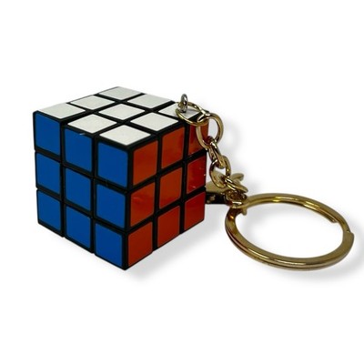 Mini Rubiks Cube Keychain 1pc. New! Fast Shipping!