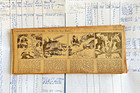 Original 1932 TARZAN Comics Strips LOT of 69 Daily Newspapers Comic Strips H8 — photo 1