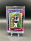 Caleb Williams RC 2024 Donruss Rated Rookie Pink Holo Prizm Optic Preview #327