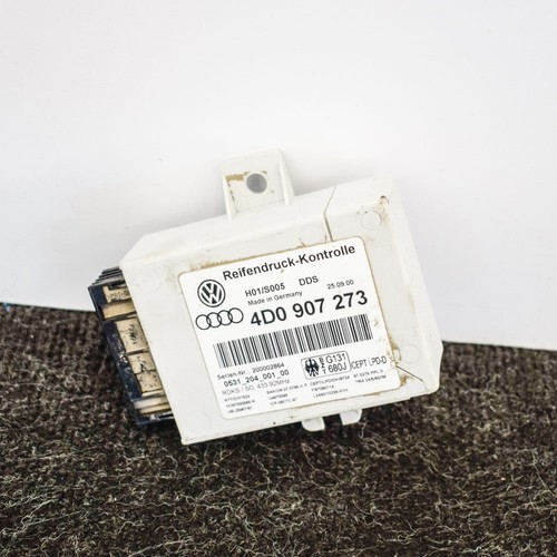 AUDI A8 Reifendrucksteuergerät ECU D2 4D0907273 2001