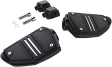 Ciro Twin Rail Footpeg Black Softail 2018-2025 61426
