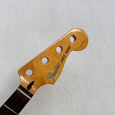 Collo chitarra basso Jazz Fender 18 tasti scala 30" lunghezza acero legno rosa usato
