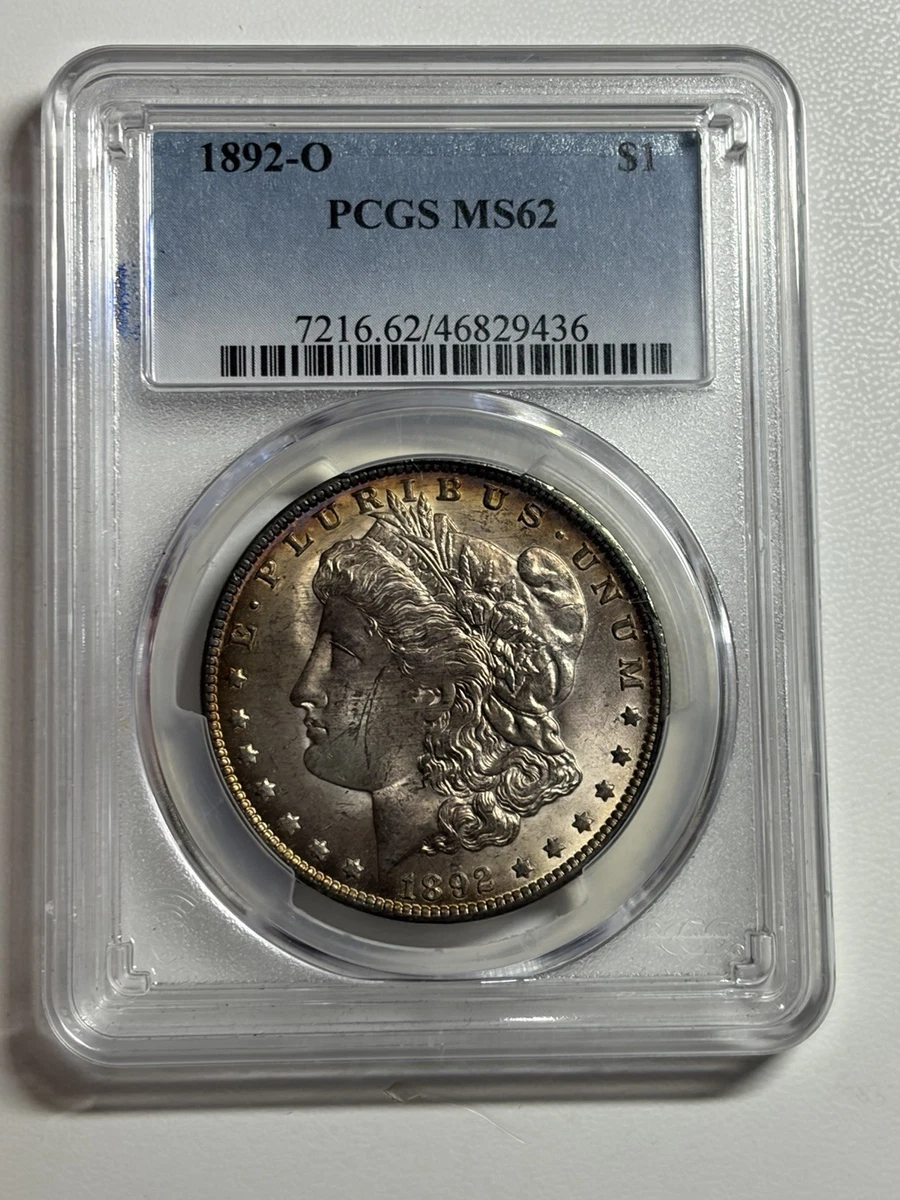 MS 62 Graded 1892 Year Morgan US Dollars (1878-1921) for sale | eBay