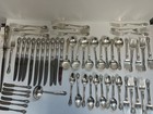 Alvin Sterling Silver Chateau Rose Vintage Flatware Set -57 Piece 1681.4 Grams