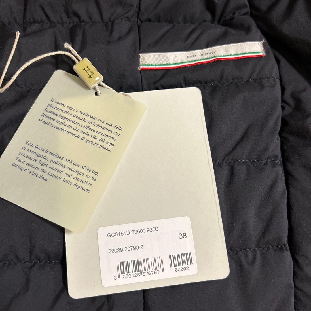 HERNO Down Jacket 38 Black Compact, No Stains or … - image 4