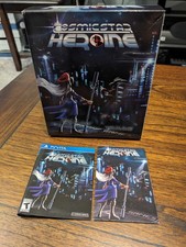 Cosmic Star Heroine Vita Cover Box Manual Only LRG Limited Run Games NO GAME