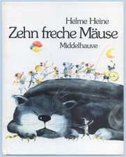 Zehn freche Mäuse * Helme Heine * Katze Maus * Middelhauve EA 1991 * Zustand GUT