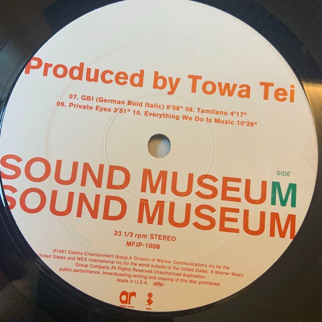 Towa Tei Sound Museum Japan Vinyl LP Copy MF JP-1008 Deee Lite