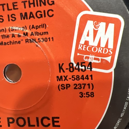 THE POLICE Every Little Thing She Does Is Magic 7" 45 record Australian 1981 - Picture 13 of 13