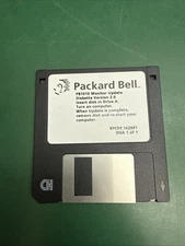 Packard Bell Vintage Monitor PB1010 Update - 3.5” Floppy Disk - BPCS# 142661