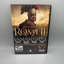 Total War: Rome II 2 (PC DVD-ROM) CIB COMPLETE - VG! FREE SHIPPING!